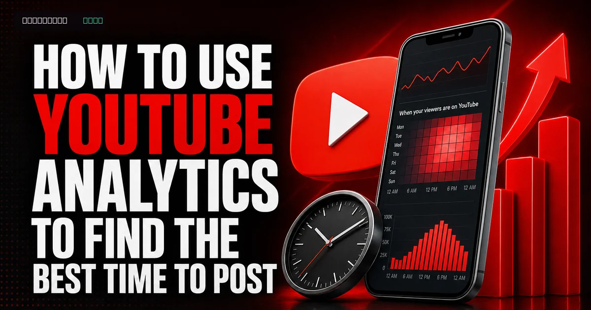 How to Use YouTube Analytics to Find the Best Time to Post