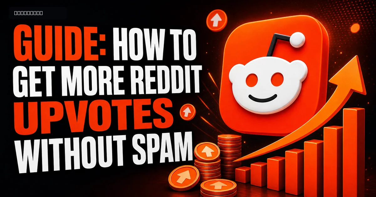 Guide: how to get more reddit upvotes without spam Guide: how to get more reddit upvotes without spam
