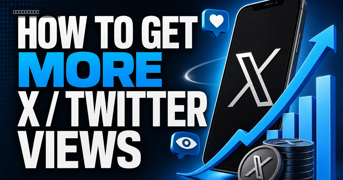 How to get more x / twitter views: 10 Smart Tactics How to get more x / twitter views: 10 Smart Tactics