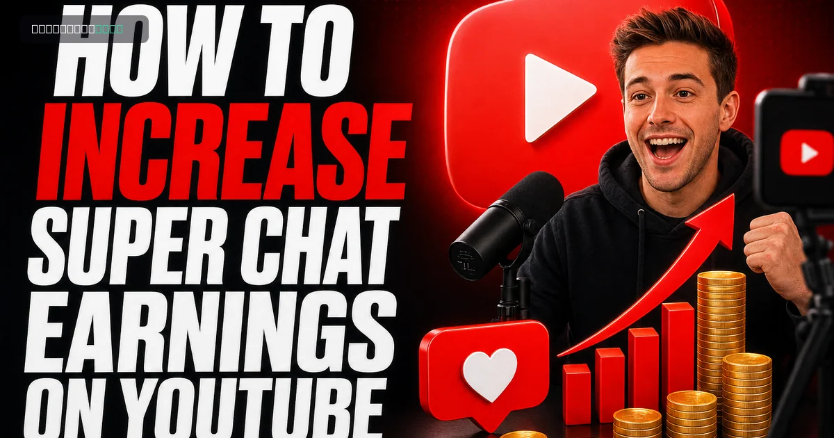 How to Increase Super Chat Earnings on YouTube