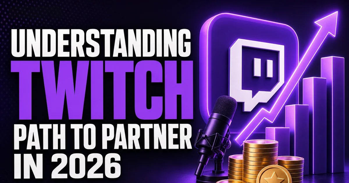 Understanding Twitch Path to Partner in 2026: Required Milestones and Strategic Tips Understanding Twitch Path to Partner in 2026: Required Milestones and Strategic Tips