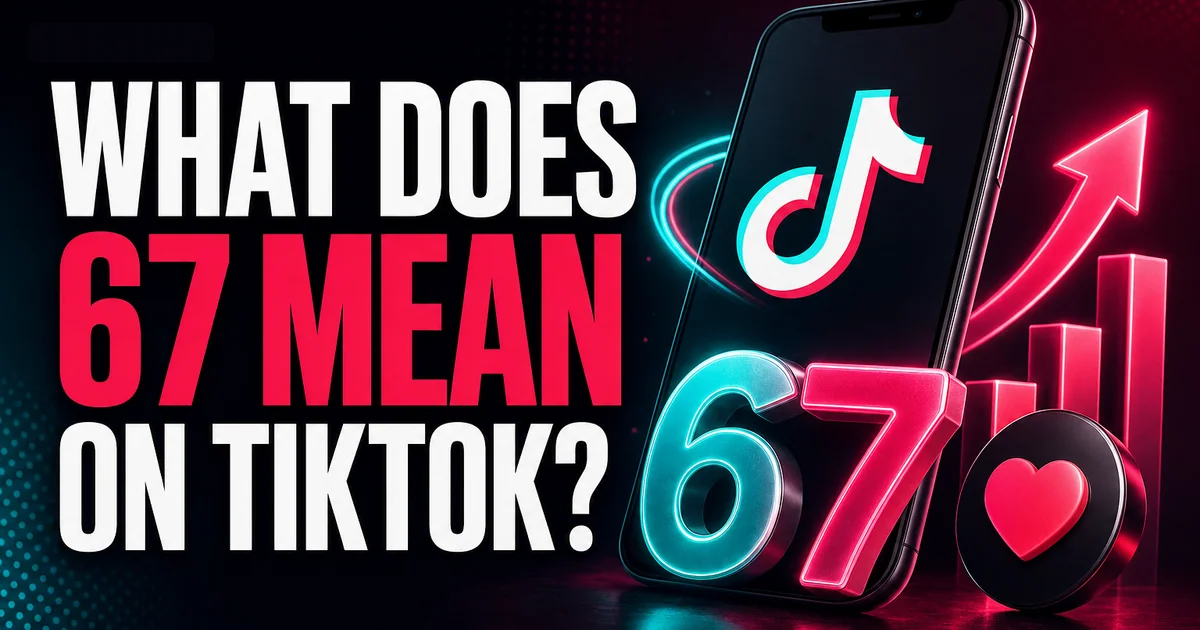 What Does 67 Mean on TikTok?