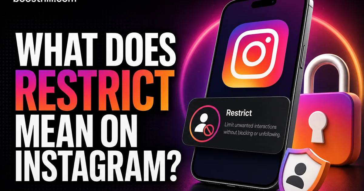 What Does Restrict Mean on Instagram?