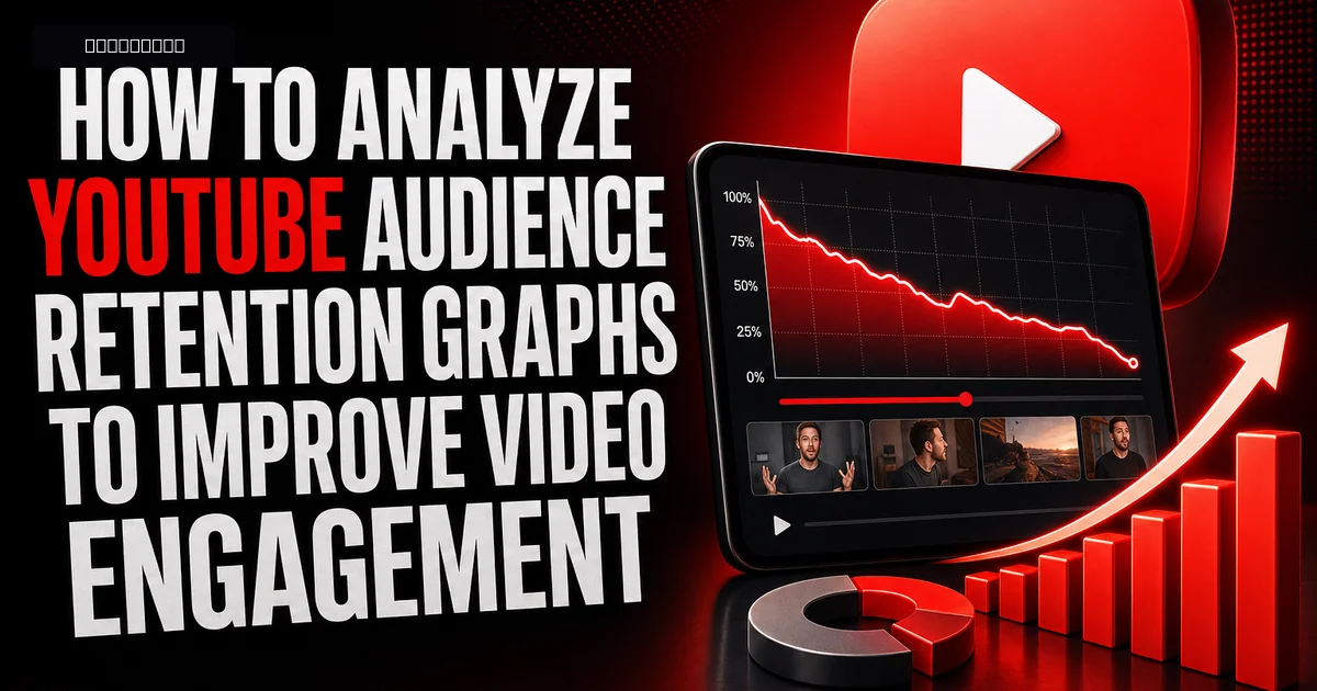 How to Analyze YouTube Audience Retention Graphs to Improve Video Engagement