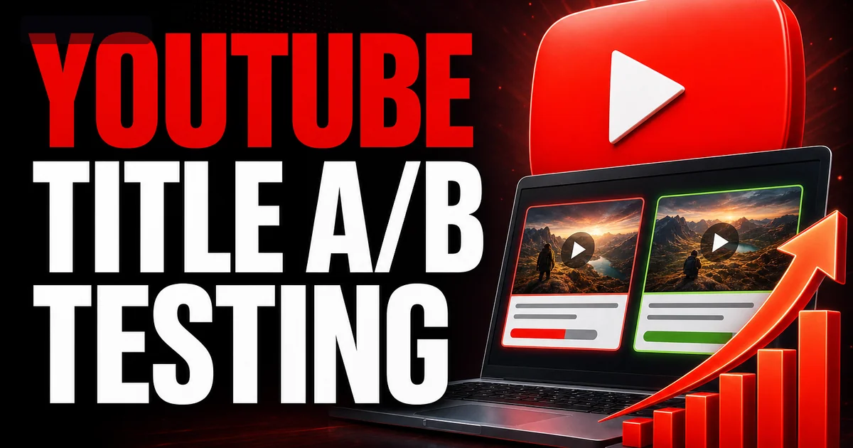 YouTube Title A/B Testing: Titles, Thumbnails, Both YouTube Title A/B Testing: Titles, Thumbnails, Both